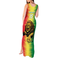 Custom Senegal Football Tank Maxi Dress Go Lions of Teranga - Wonder Print Shop