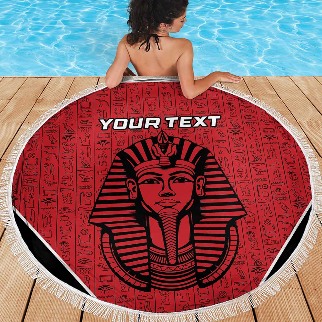 Custom Egypt Football Beach Blanket Go Pharaohs