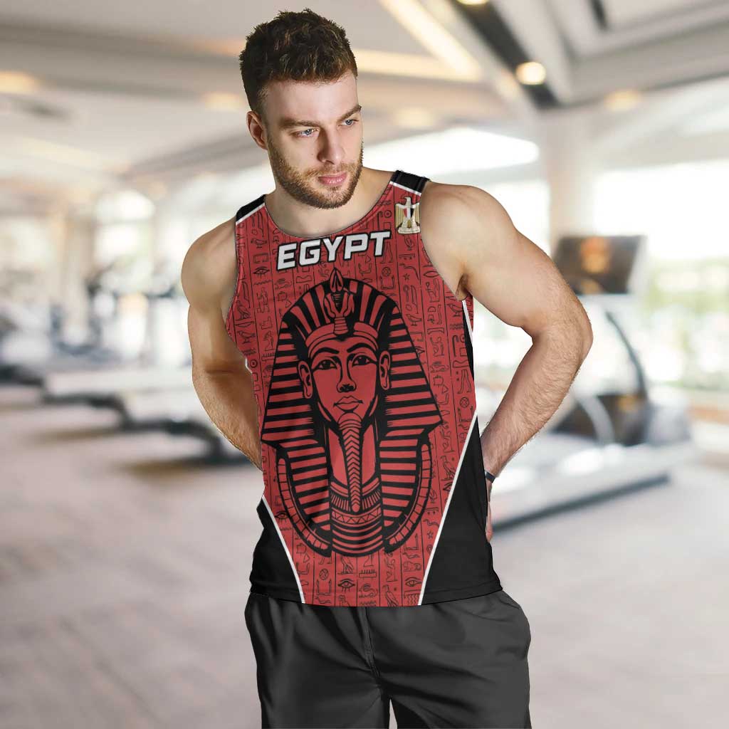 Custom Egypt Football Men Tank Top Go Pharaohs - Wonder Print Shop