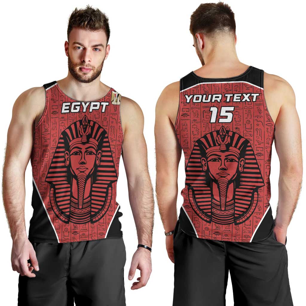 Custom Egypt Football Men Tank Top Go Pharaohs - Wonder Print Shop