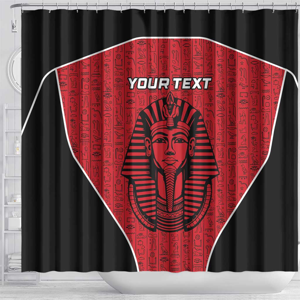 Custom Egypt Football Shower Curtain Go Pharaohs - Wonder Print Shop