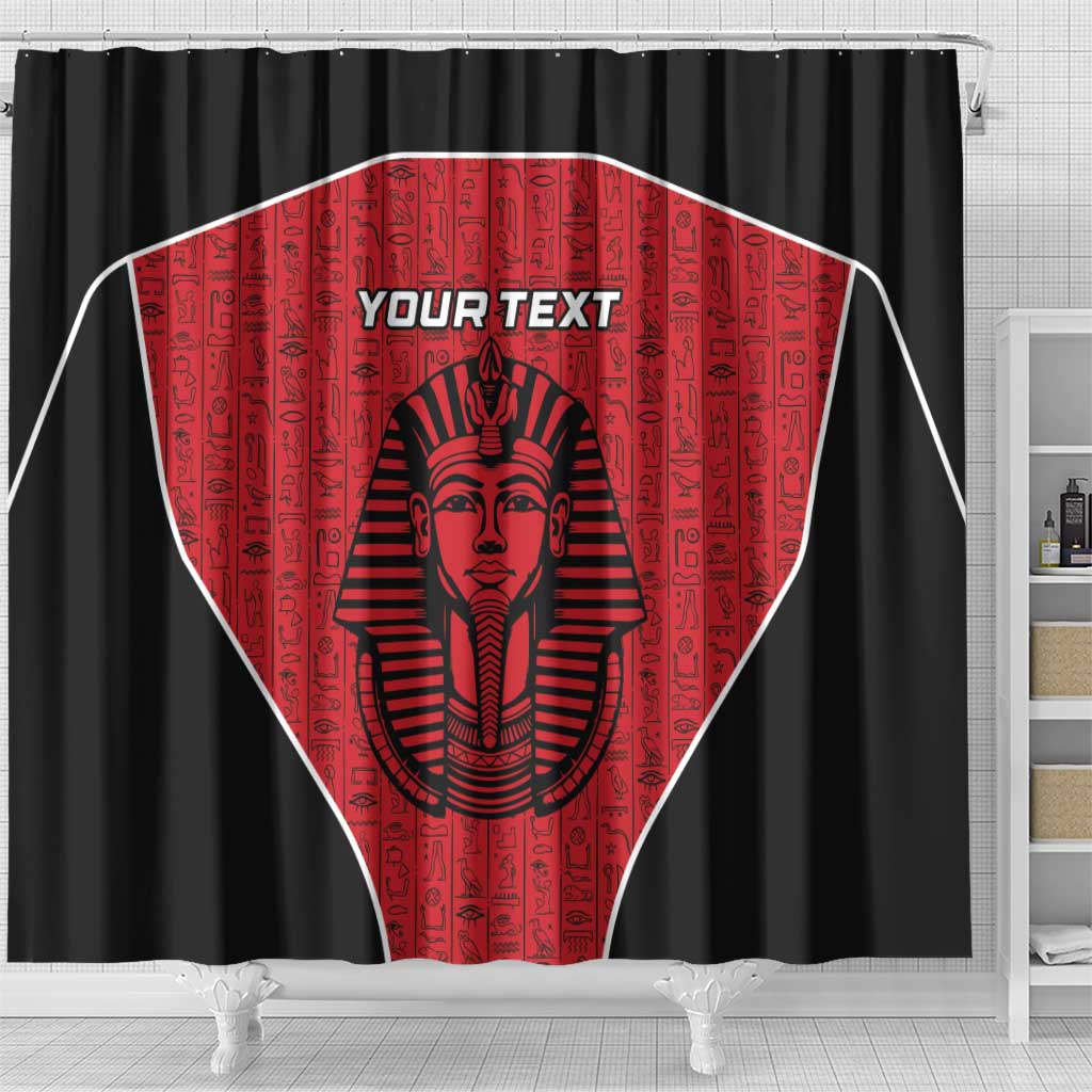 Custom Egypt Football Shower Curtain Go Pharaohs - Wonder Print Shop
