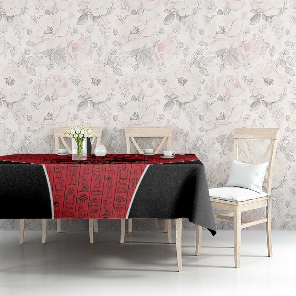 Custom Egypt Football Tablecloth Go Pharaohs - Wonder Print Shop