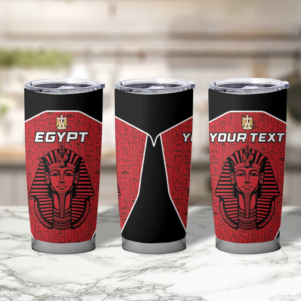 Custom Egypt Football Tumbler Cup Go Pharaohs - Wonder Print Shop