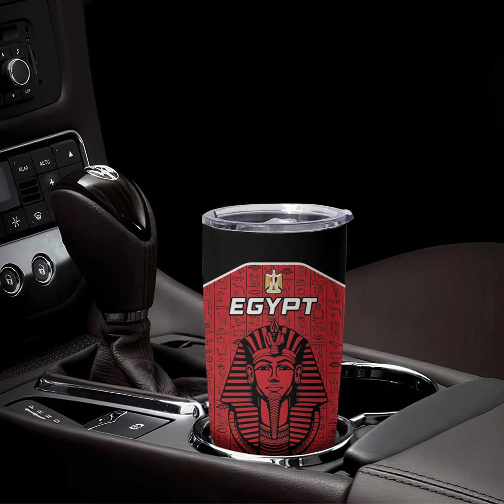 Custom Egypt Football Tumbler Cup Go Pharaohs - Wonder Print Shop