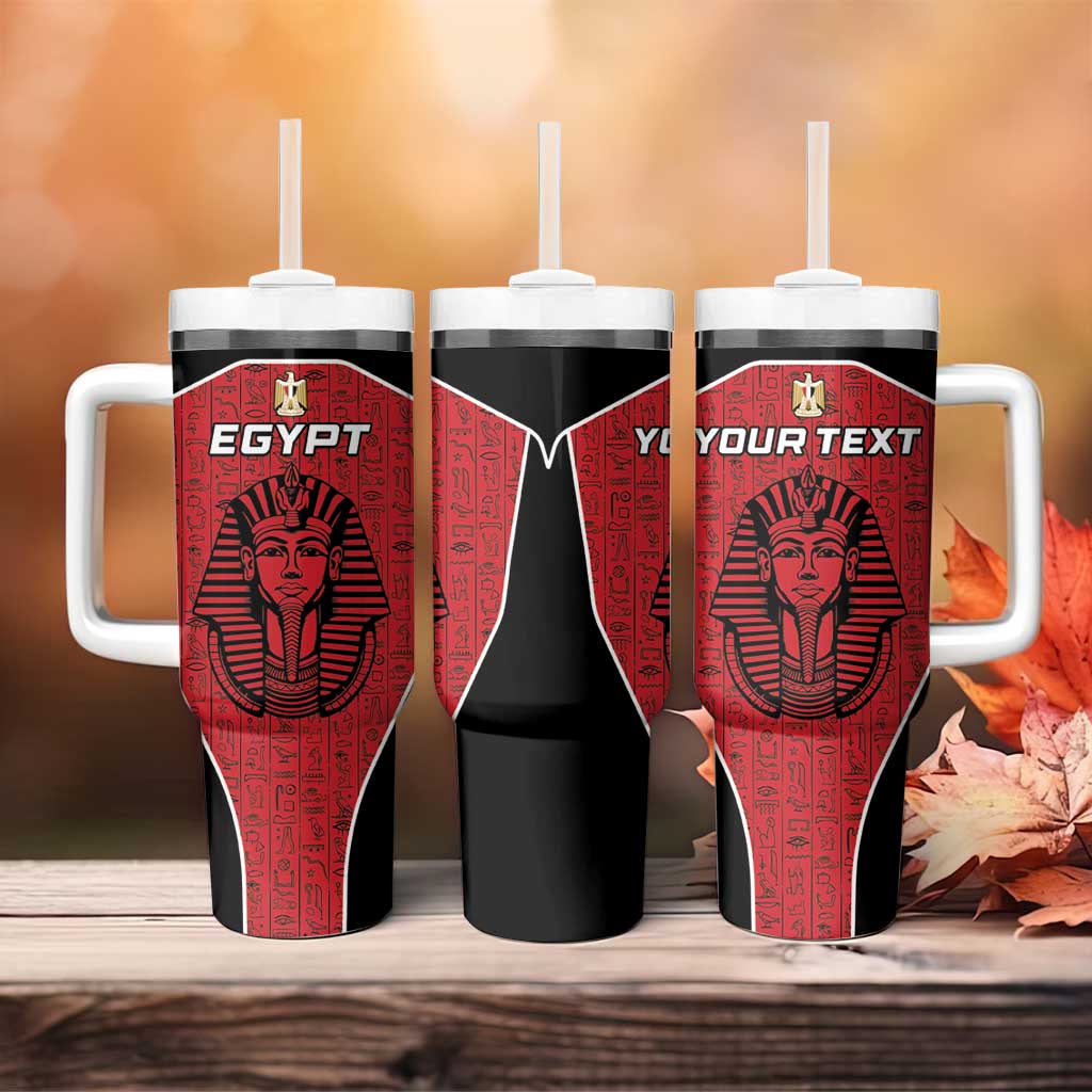 Custom Egypt Football Tumbler With Handle Go Pharaohs - Wonder Print Shop