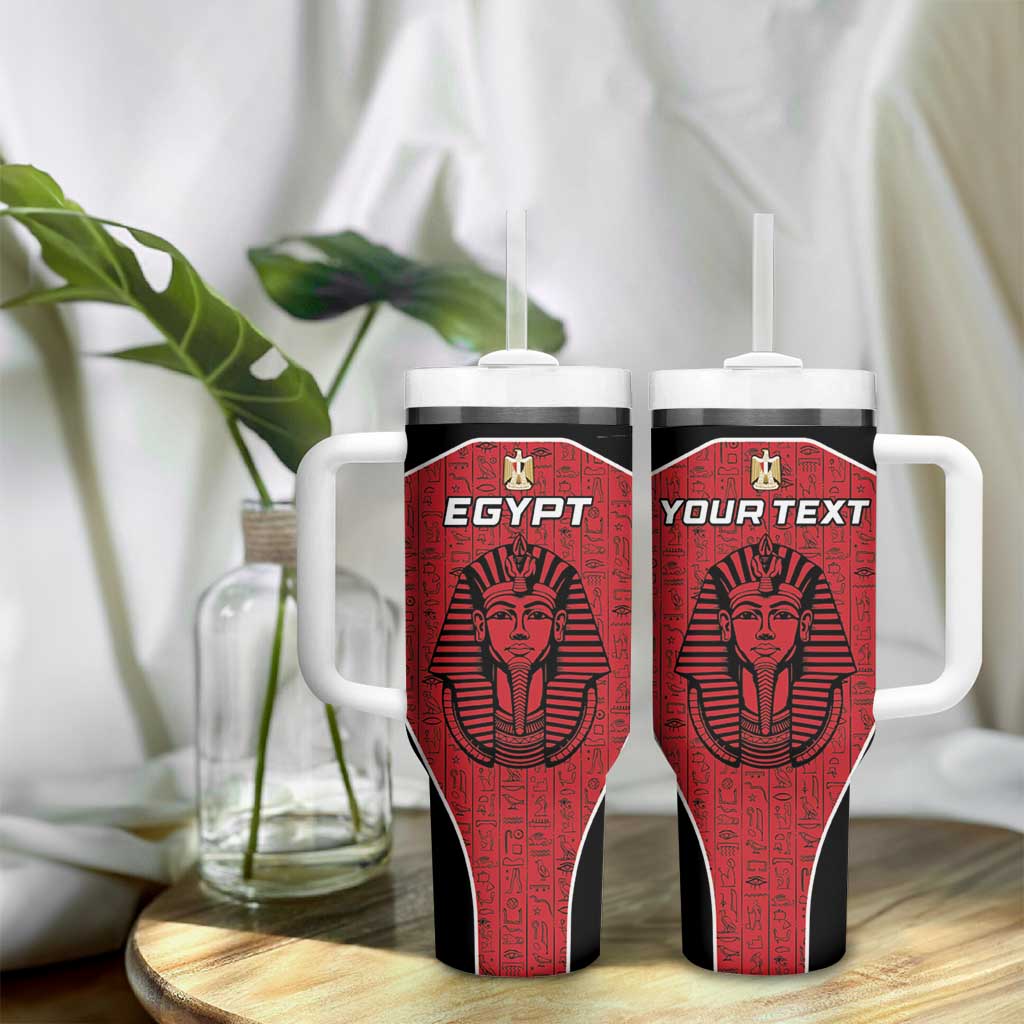 Custom Egypt Football Tumbler With Handle Go Pharaohs - Wonder Print Shop