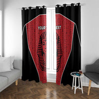 Custom Egypt Football Window Curtain Go Pharaohs - Wonder Print Shop