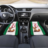 Custom Algeria Football Car Mats Go Fennec Foxes