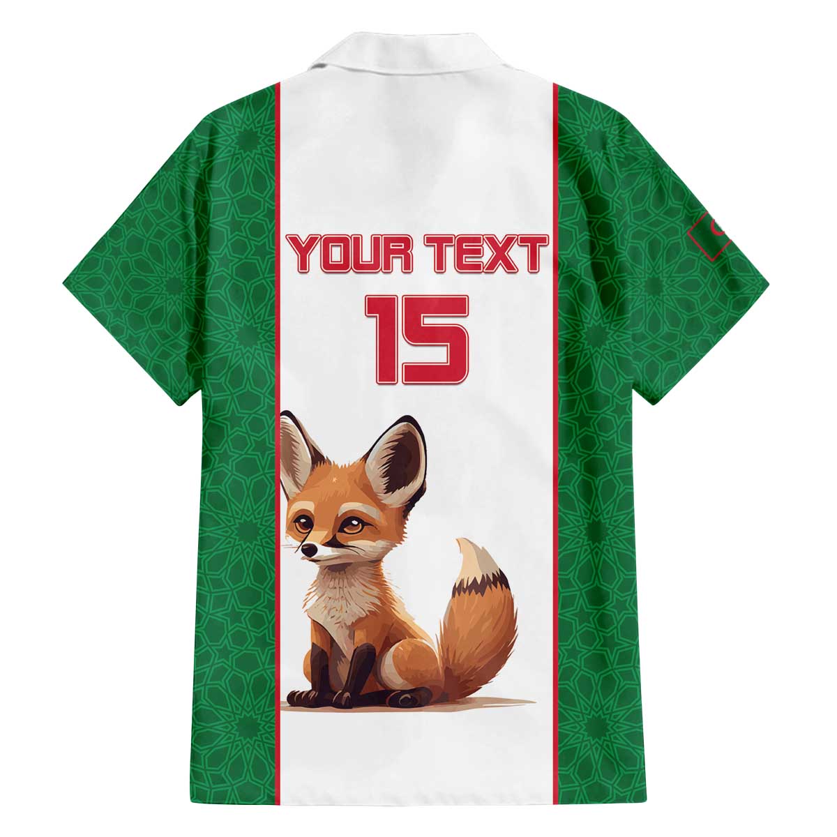 Custom Algeria Football Family Matching Off The Shoulder Long Sleeve Dress and Hawaiian Shirt Go Fennec Foxes
