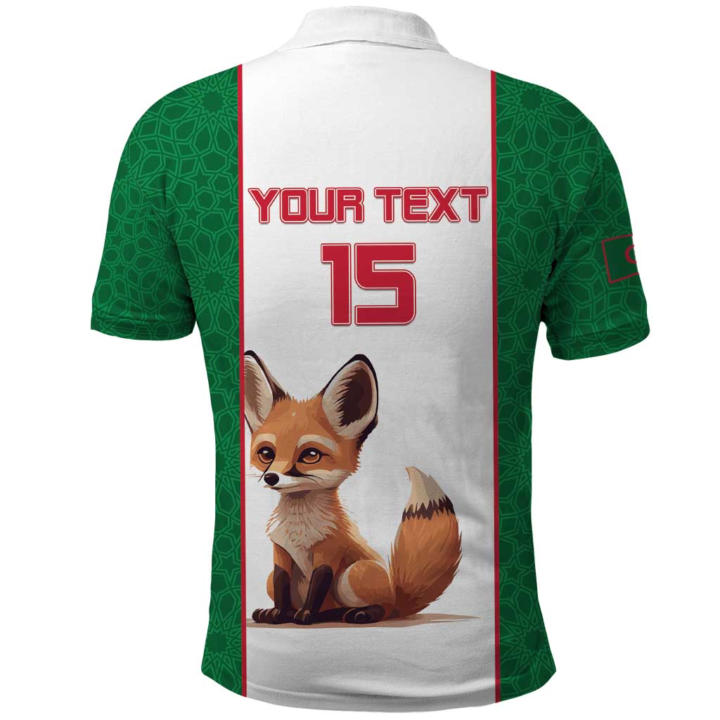 Custom Algeria Football Polo Shirt Go Fennec Foxes - Wonder Print Shop