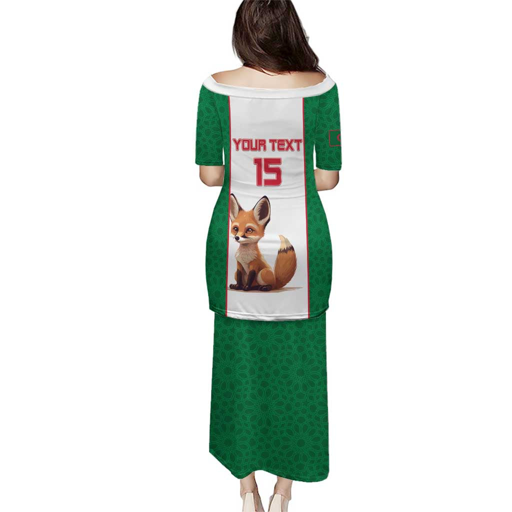 Custom Algeria Football Puletasi Go Fennec Foxes - Wonder Print Shop