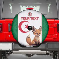 Custom Algeria Football Spare Tire Cover Go Fennec Foxes - Wonder Print Shop