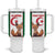 Custom Algeria Football Tumbler With Handle Go  Fennec Foxes - Wonder Print Shop
