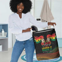 Ghana Black History Month Laundry Basket Live It Learn It Make It - Wonder Print Shop