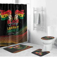 Ghana Black History Month Bathroom Set Live It Learn It Make It - Wonder Print Shop