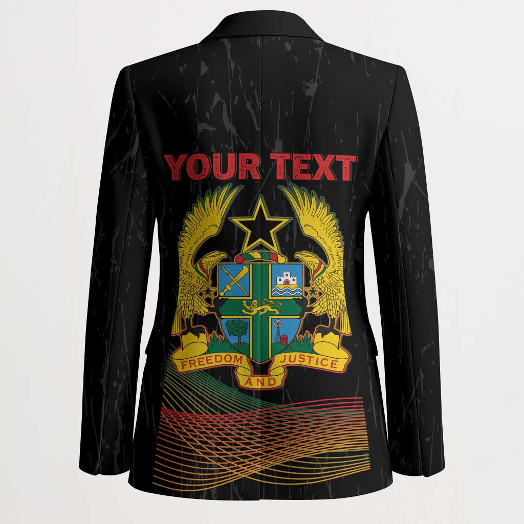 Personalized Ghana Black History Month Blazer Live It Learn It Make It - Wonder Print Shop