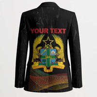 Personalized Ghana Black History Month Blazer Live It Learn It Make It - Wonder Print Shop