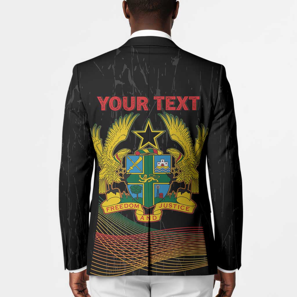 Personalized Ghana Black History Month Blazer Live It Learn It Make It - Wonder Print Shop