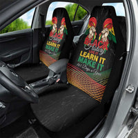 Ghana Black History Month Car Seat Cover Live It Learn It Make It - Wonder Print Shop