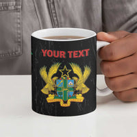 Personalized Ghana Black History Month Ceramic Mug Live It Learn It Make It - Wonder Print Shop