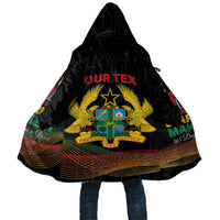 Personalized Ghana Black History Month Cloak Live It Learn It Make It - Wonder Print Shop