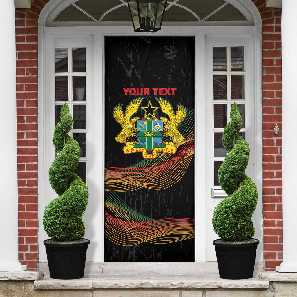 Personalized Ghana Black History Month Door Cover Live It Learn It Make It - Wonder Print Shop