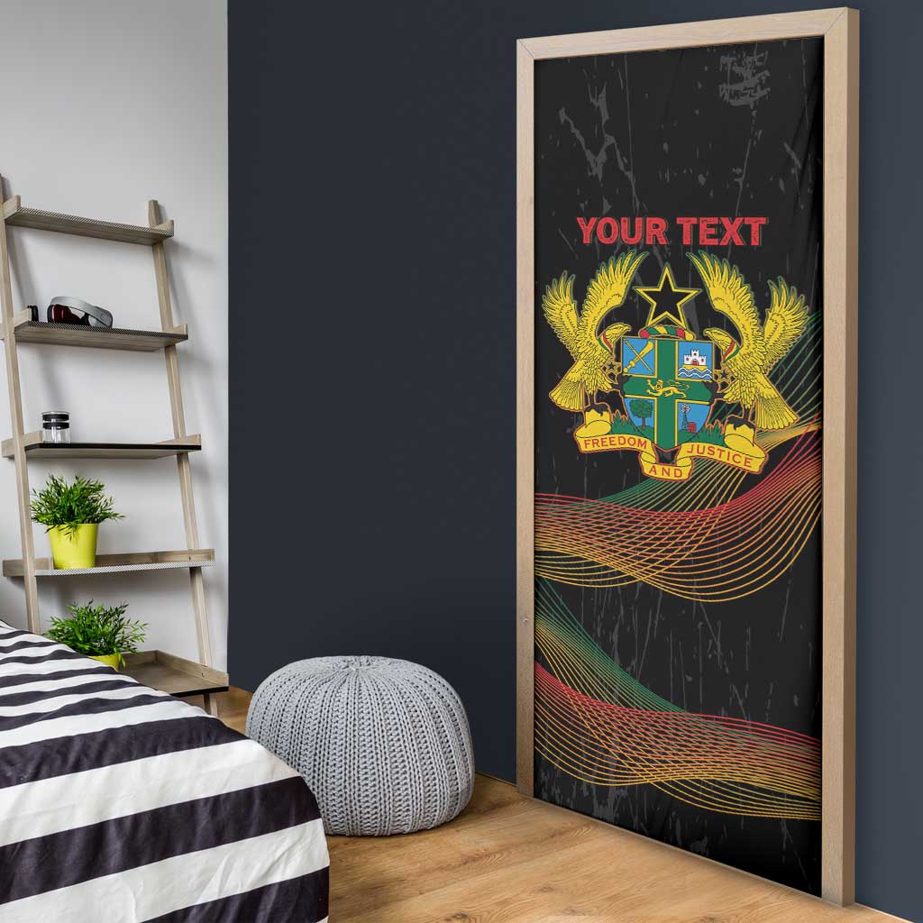 Personalized Ghana Black History Month Door Cover Live It Learn It Make It - Wonder Print Shop