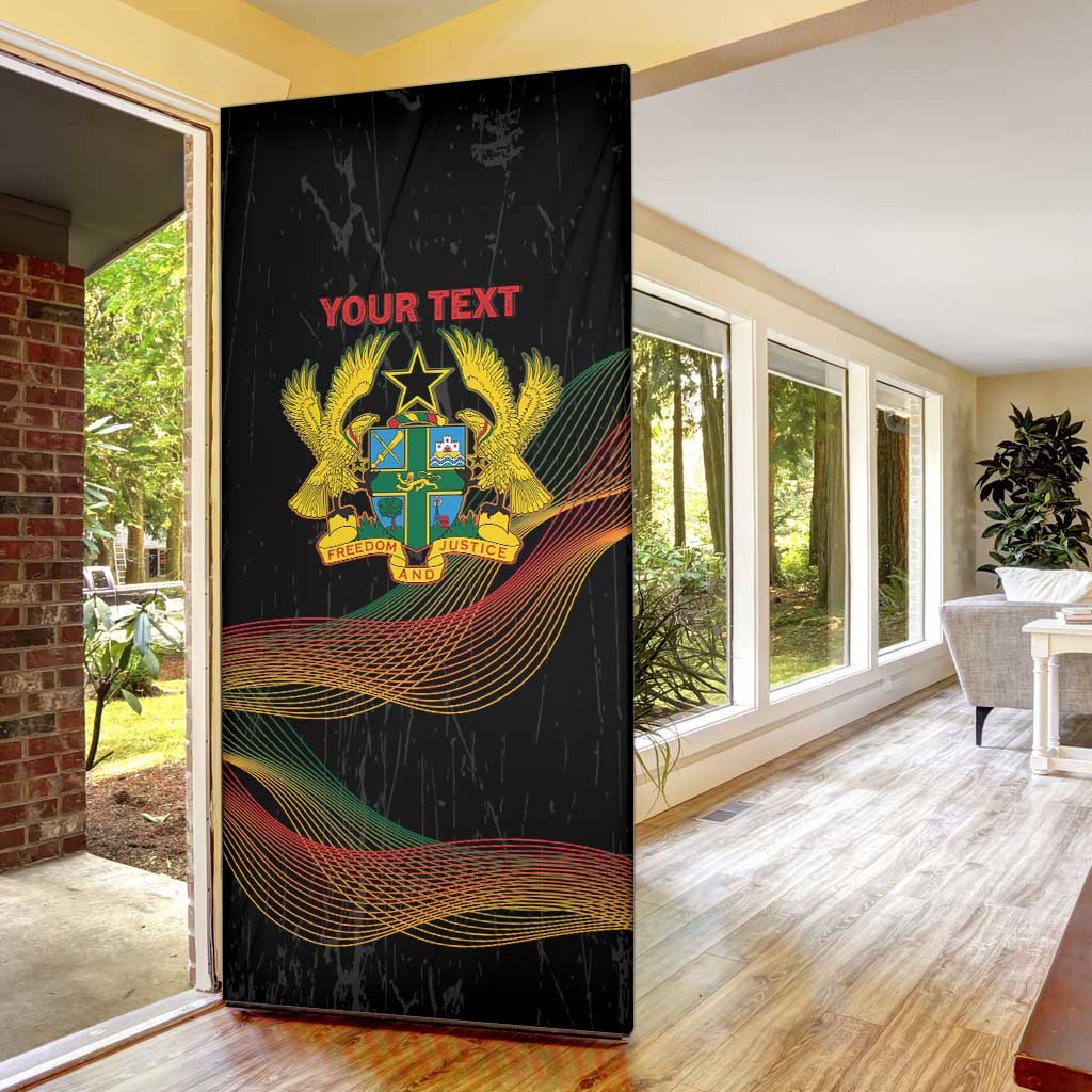 Personalized Ghana Black History Month Door Cover Live It Learn It Make It - Wonder Print Shop