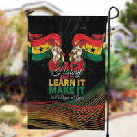 Ghana Black History Month Garden Flag Live It Learn It Make It - Wonder Print Shop