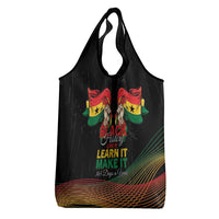 Ghana Black History Month Grocery Bag Live It Learn It Make It - Wonder Print Shop