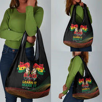 Ghana Black History Month Grocery Bag Live It Learn It Make It - Wonder Print Shop