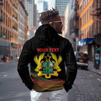 Personalized Ghana Black History Month Hoodie Live It Learn It Make It - Wonder Print Shop