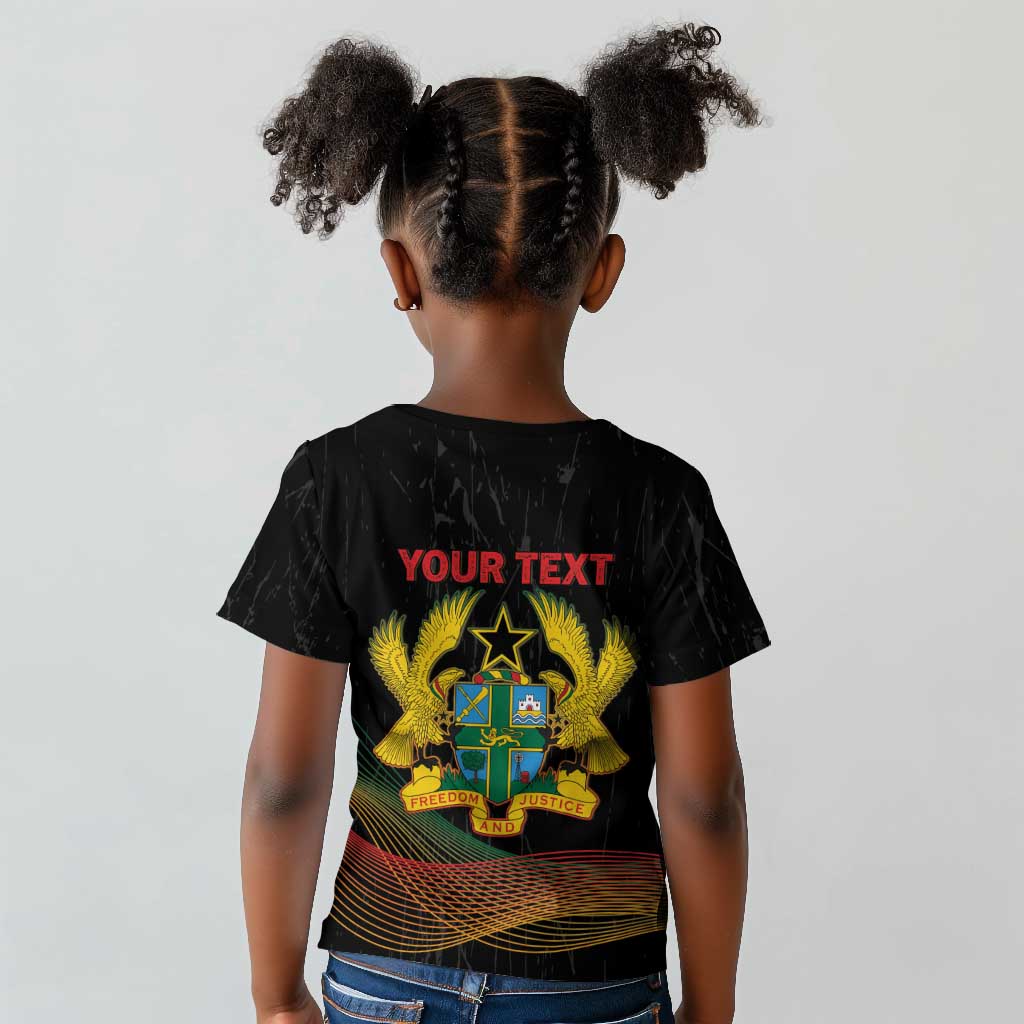 Personalized Ghana Black History Month Kid T shirt Live It Learn It Make It - Wonder Print Shop