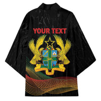 Personalized Ghana Black History Month Kimono Live It Learn It Make It - Wonder Print Shop