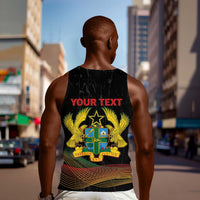 Personalized Ghana Black History Month Men Tank Top Live It Learn It Make It - Wonder Print Shop