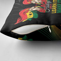 Ghana Black History Month Pillow Cover Live It Learn It Make It - Wonder Print Shop
