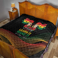 Ghana Black History Month Quilt Live It Learn It Make It - Wonder Print Shop
