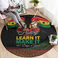 Ghana Black History Month Round Carpet Live It Learn It Make It - Wonder Print Shop