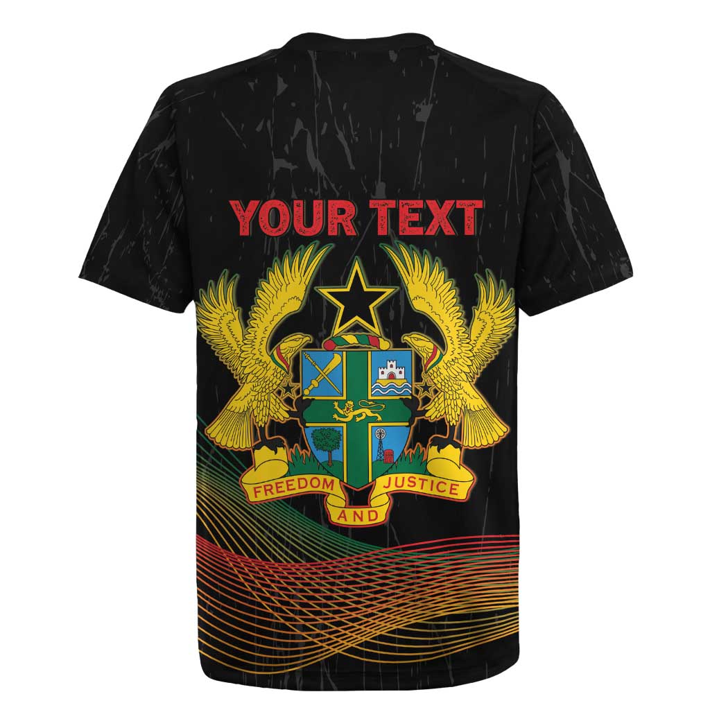 Personalized Ghana Black History Month Rugby Jersey Live It Learn It Make It - Wonder Print Shop