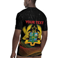 Personalized Ghana Black History Month Rugby Jersey Live It Learn It Make It - Wonder Print Shop