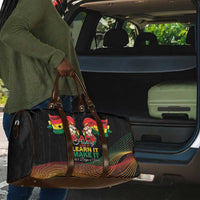 Ghana Black History Month Travel Bag Live It Learn It Make It - Wonder Print Shop