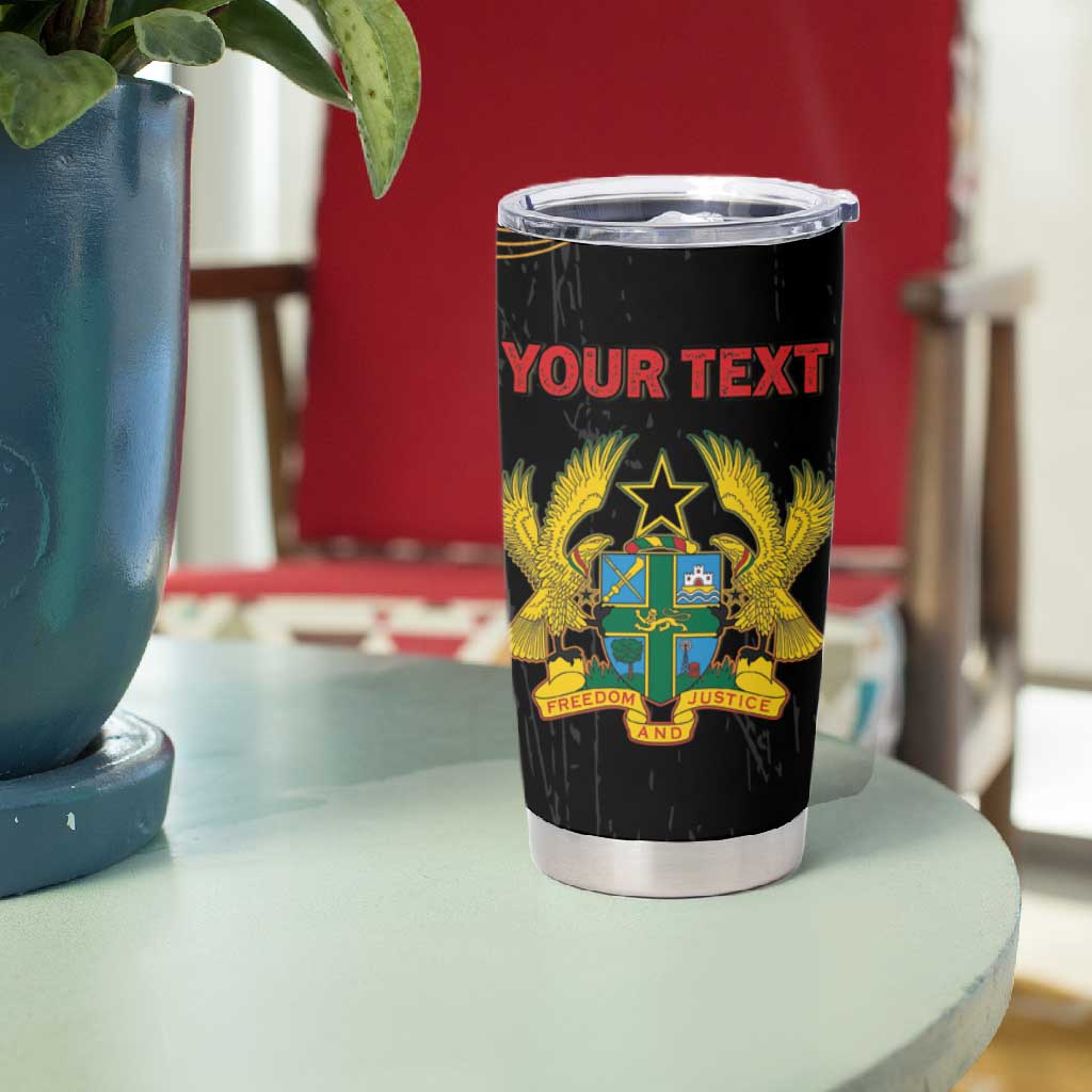 Personalized Ghana Black History Month Tumbler Cup Live It Learn It Make It - Wonder Print Shop