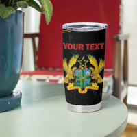 Personalized Ghana Black History Month Tumbler Cup Live It Learn It Make It - Wonder Print Shop