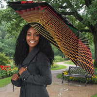 Ghana Black History Month Umbrella Live It Learn It Make It - Wonder Print Shop