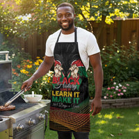Kenya Black History Month Apron Live It Learn It Make It - Wonder Print Shop