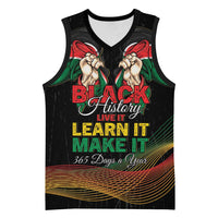 Personalized Kenya Black History Month Basketball Jersey Live It Learn It Make It - Wonder Print Shop