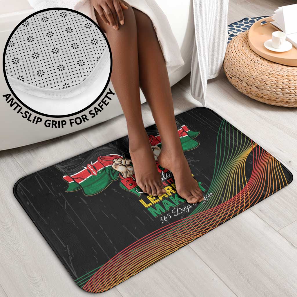Kenya Black History Month Bathroom Set Live It Learn It Make It - Wonder Print Shop