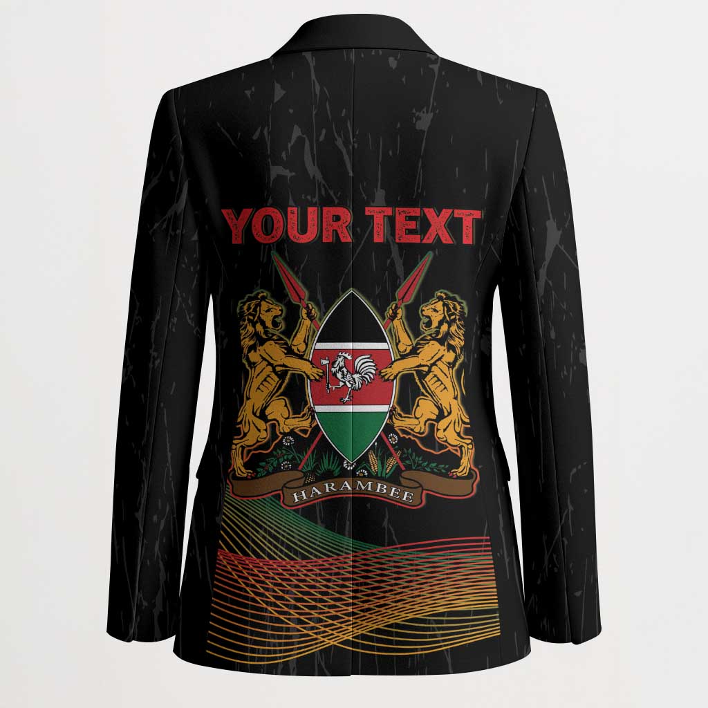 Personalized Kenya Black History Month Blazer Live It Learn It Make It - Wonder Print Shop