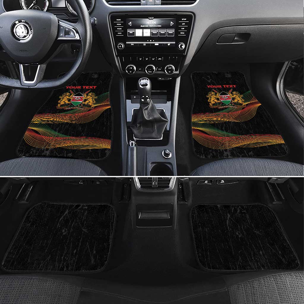Personalized Kenya Black History Month Car Mats Live It Learn It Make It - Wonder Print Shop